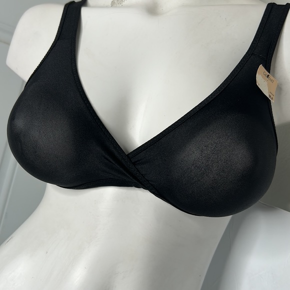 Vintage GELMART Style 2948 Black Wirefree Sheer Nylon Unlined Bralette Bra NWT - Picture 4 of 17